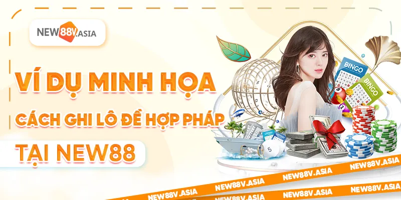 Cách Ghi Lô Đề Hợp Pháp Tại New88: Hướng Dẫn Chi Tiết 3 Ví dụ minh họa cách ghi lô đề hợp pháp tại New88